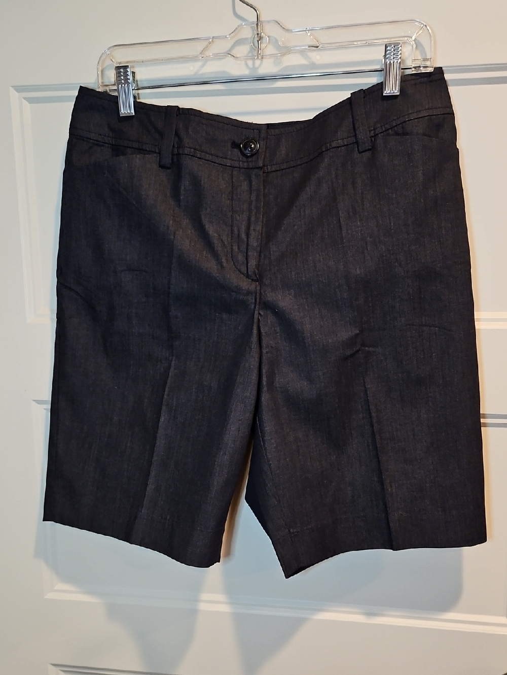 Ann Taylor Dark Navy Bluel Bermuda Shorts